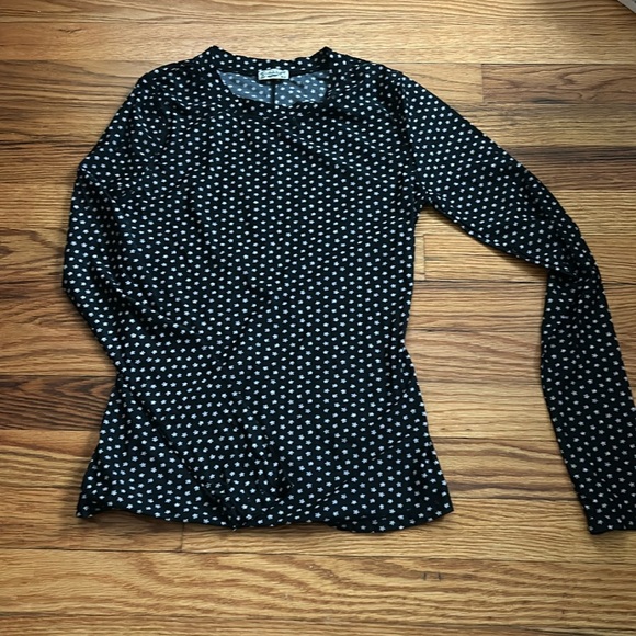 NWOT Free People Sheer Floral Long Sleeve Top - Picture 3 of 9